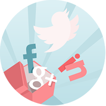 ソーシャルで拡散