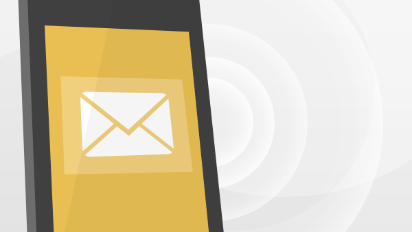 来場通知メール